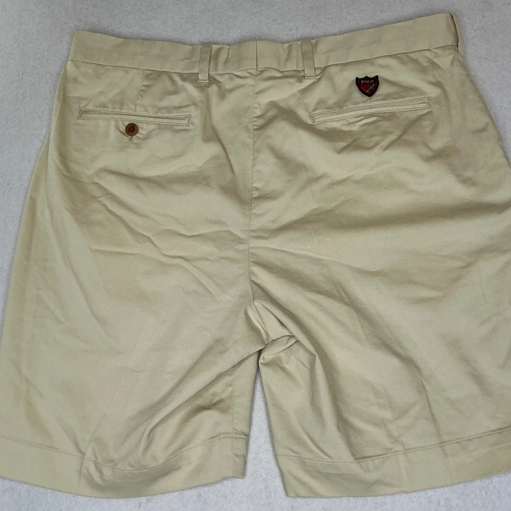 Polo Golf‎ Ralph Lauren Shorts Mens 35 Khaki Tan Golf Classic Fit Stretch Chino